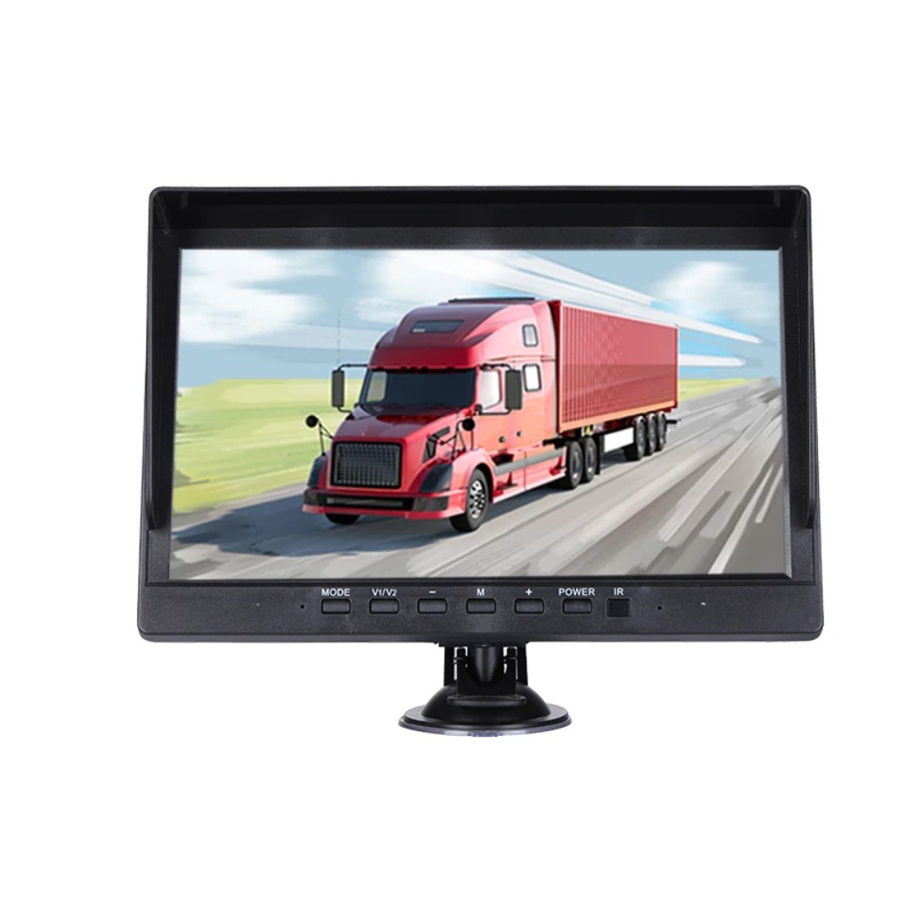 Monitor AHD/VGA de 10 polegadas para caminh&atilde;o